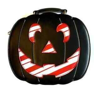 Merry Hexmas Jack O Lantern crossbody tote backpack NEW